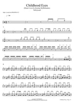 Yellowcard - Childhood Eyes (Drum Cover by Kristina Rybalchenko)_preview