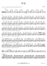 Flight (비상) Yoon Do Hyun (윤도현) Full Drum Transcription / Drum Sheet Music COPYDRUM