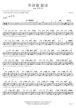 No Fear (feat. Kim Eun Kyo) (두려움 없네 (feat 김은교)) Lee Jina (이진아) Full Drum Transcription / Drum Sheet Music COPYDRUM