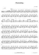 Pretending Eric Clapton Full Drum Transcription / Drum Sheet Music COPYDRUM