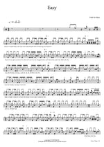 Easy Faith No More Full Drum Transcription / Drum Sheet Music COPYDRUM