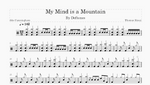My Mind Is a Mountain Deftones Full Drum Transcription / Drum Sheet Music Thomas Riney