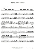 We're Gonna Groove Led Zeppelin Full Drum Transcription / Drum Sheet Music COPYDRUM