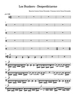 Desperdíciarme Los Bunkers Full Drum Transcription / Drum Sheet Music Carlos Dias Aidos