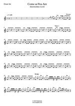 Come As You Are - Nirvana drum sheet music