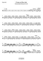 Come As You Are - Nirvana drum sheet music