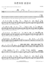 Looks Like an Adult (어른처럼 생겼네) Okdal (옥상달빛) Full Drum Transcription / Drum Sheet Music COPYDRUM