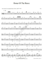Home of the Brave Toto Full Drum Transcription / Drum Sheet Music COPYDRUM