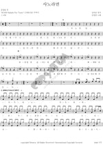 If You Live (사노라면) Kim Jang Hoon (김장훈) Full Drum Transcription / Drum Sheet Music COPYDRUM