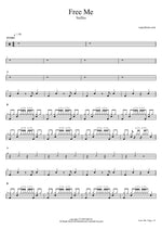 Free Me - Neffex drum sheet music
