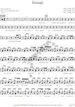 Enough Chris Tomlin Full Drum Transcription / Drum Sheet Music COPYDRUM