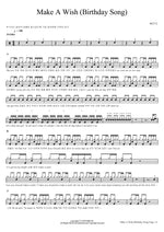 Make A Wish (Birthday Song) NCT U Full Drum Transcription / Drum Sheet Music COPYDRUM