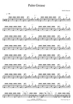 Palm Grease Herbie Hancock Full Drum Transcription / Drum Sheet Music COPYDRUM