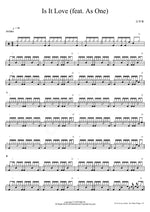 Is It Love (feat. As One) (Is It Love (feat. As One)) Kim Hyun Chul (김현철) Full Drum Transcription / Drum Sheet Music COPYDRUM