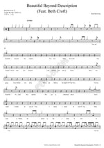 Beautiful Beyond Description Soul Survivor Full Drum Transcription / Drum Sheet Music COPYDRUM