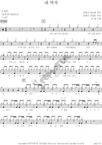 My Woman (내 여자) The One (더 원) Full Drum Transcription / Drum Sheet Music COPYDRUM