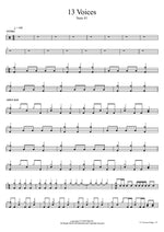 13 Voices Sum 41 Full Drum Transcription / Drum Sheet Music COPYDRUM