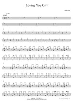 Loving You Girl Peder Elias Full Drum Transcription / Drum Sheet Music COPYDRUM