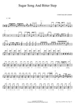 Sugar song to bitter step Unison square garden Full Drum Transcription / Drum Sheet Music COPYDRUM