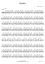 Zombie Day6 (데이식스) Full Drum Transcription / Drum Sheet Music COPYDRUM