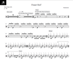 Feuer Frei! Rammstein Full Drum Transcription / Drum Sheet Music Drum Sheet MX