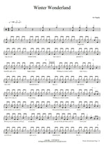 Winter Wonderland Air Supply Full Drum Transcription / Drum Sheet Music COPYDRUM