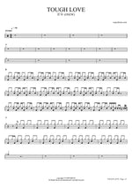 Tough Love - Onew (온유) drum sheet music