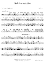 Ballerina Josephina Mark Lettieri Full Drum Transcription / Drum Sheet Music COPYDRUM