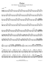 Praise (feat. Brandon Lake, Chris Brown & Chandler Moore) Elevation Worship Full Drum Transcription / Drum Sheet Music COPYDRUM