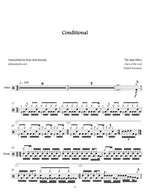 Conditional the Halo Effect Full Drum Transcription / Drum Sheet Music Jaslow Drum Sheets