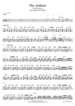 The Anthem (Cobus Drum Cover) Good Charlotte Full Drum Transcription / Drum Sheet Music COPYDRUM