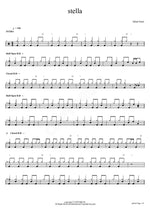 Stella Silent Siren Full Drum Transcription / Drum Sheet Music COPYDRUM