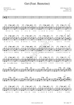 Get (Get) Urban Zakapa (어반자카파) Full Drum Transcription / Drum Sheet Music COPYDRUM