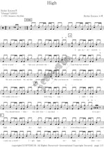 High Richie Kotzen Full Drum Transcription / Drum Sheet Music COPYDRUM