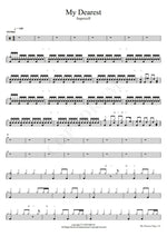 My Dearest Supercell (スーパーセル) Full Drum Transcription / Drum Sheet Music COPYDRUM