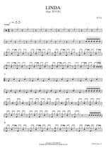 LINDA (Feat. Yoon Mi Rae) (LINDA (Feat. 윤미래)) Linda G (린다G) Full Drum Transcription / Drum Sheet Music COPYDRUM