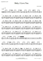 Baby I Love You Aretha Franklin Full Drum Transcription / Drum Sheet Music COPYDRUM