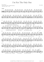 I'm Not the Only One Sam Smith Full Drum Transcription / Drum Sheet Music COPYDRUM