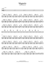 Magnetic ILLIT (아일릿) Full Drum Transcription / Drum Sheet Music COPYDRUM