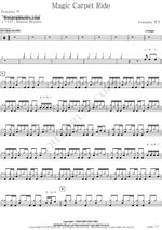 Magic Carpet Ride Fourplay Full Drum Transcription / Drum Sheet Music COPYDRUM