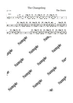 The Changeling The Doors Full Drum Transcription / Drum Sheet Music KiwiDrums