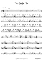 Fire, Ready, Aim Green Day Full Drum Transcription / Drum Sheet Music COPYDRUM