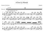 A Tout Le Monde Megadeth Full Drum Transcription / Drum Sheet Music Franki Bio