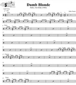 Dumb Blonde Dolly Parton Full Drum Transcription / Drum Sheet Music DrumSetSheetMusic.com