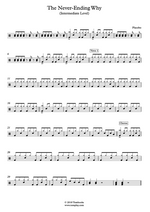 The Never Ending Why - Placebo drum sheet music