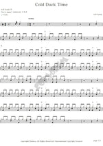 Cold Duck Time Jeff Golub Full Drum Transcription / Drum Sheet Music COPYDRUM