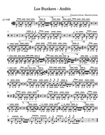 Andén Los Bunkers Full Drum Transcription / Drum Sheet Music Carlos Dias Aidos