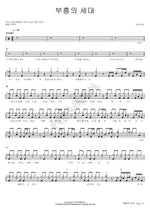The Generation of Revival (부흥의 세대) ANOINTING (어노인팅) Full Drum Transcription / Drum Sheet Music COPYDRUM