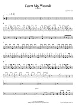 Cover My Wounds - Park Hyo Shin (박효신) drum sheet music