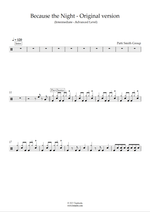 Because the Night - Patti Smith Group drum sheet music